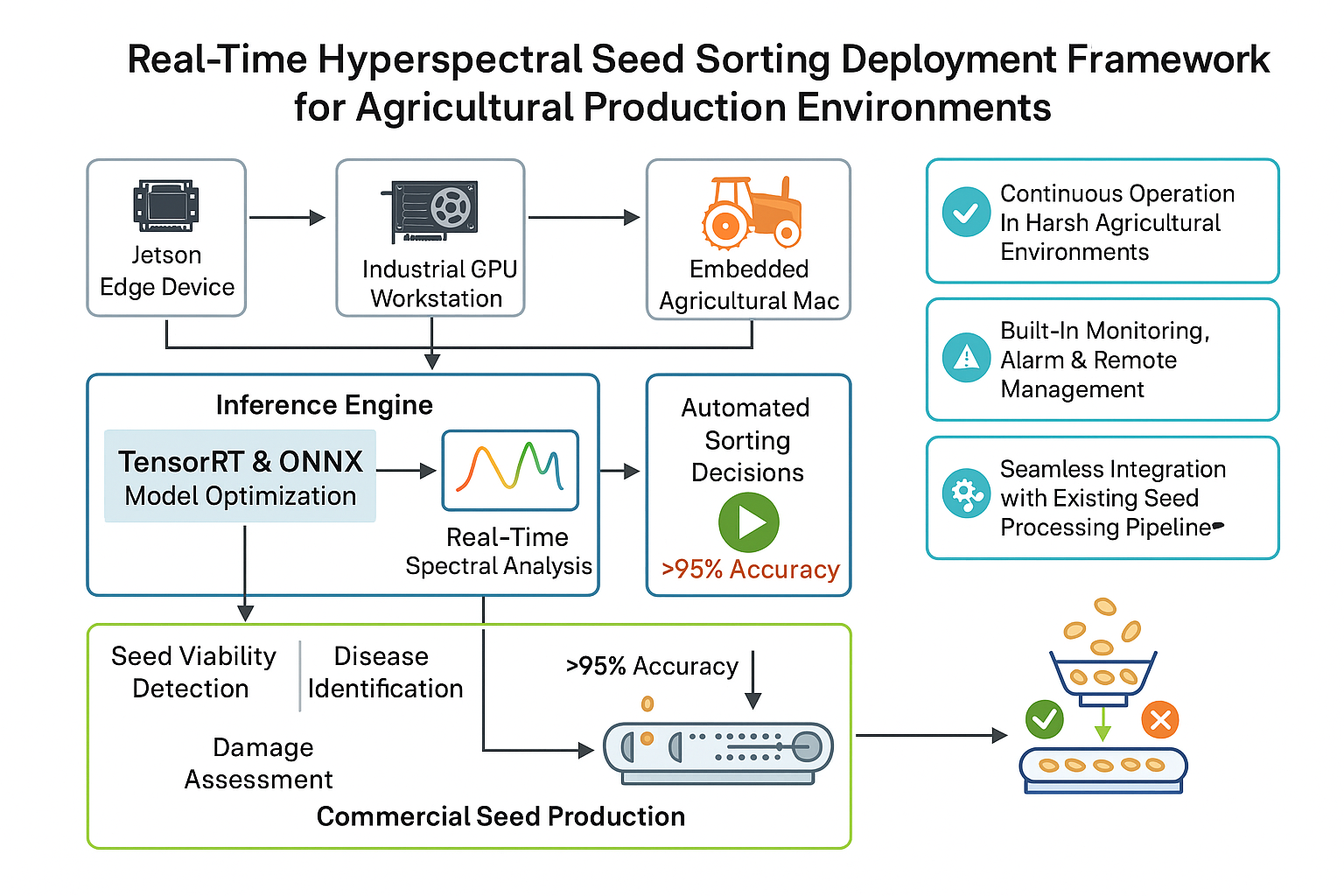 高光谱智能分选系统架构图