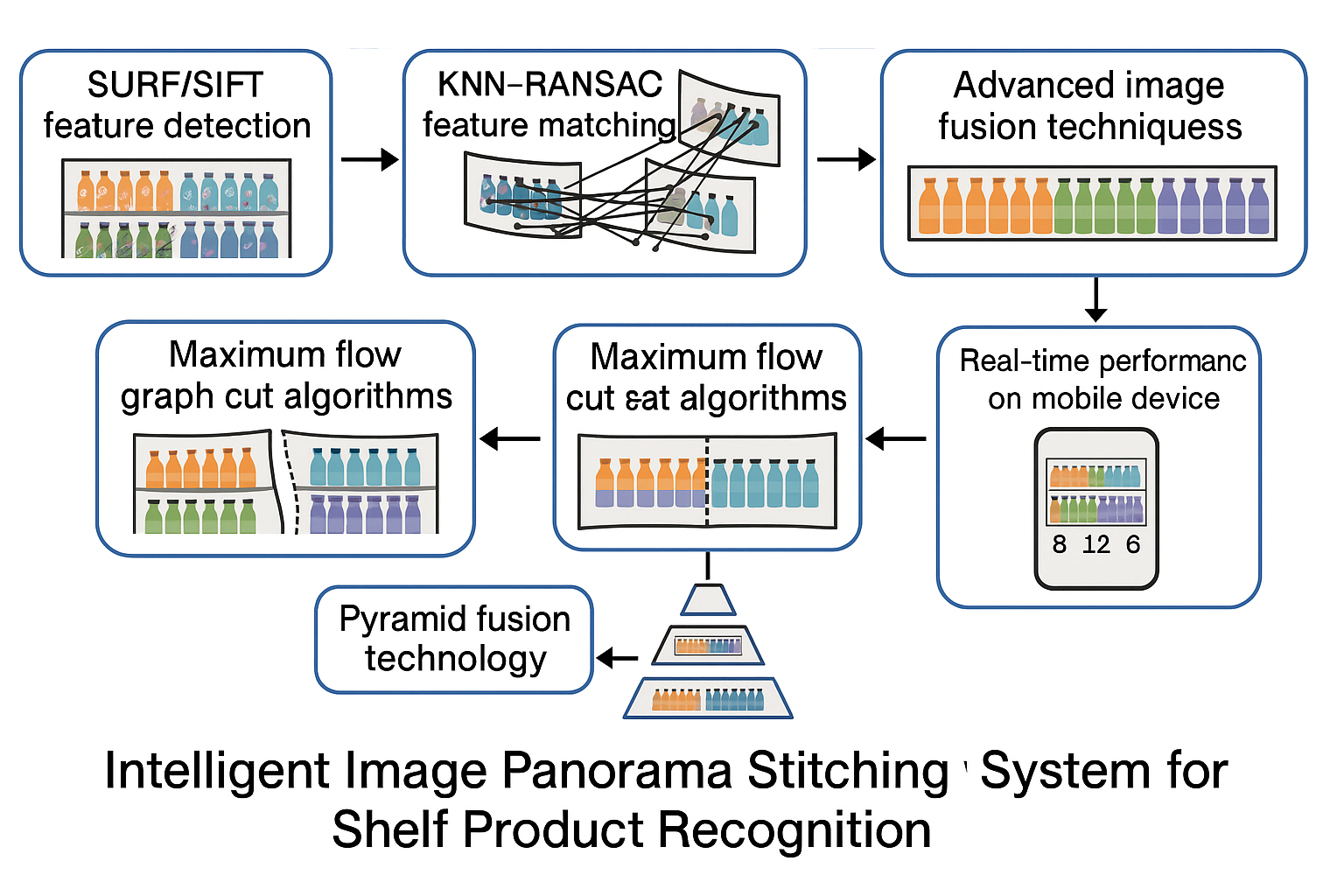 图像全景拼接系统架构图
